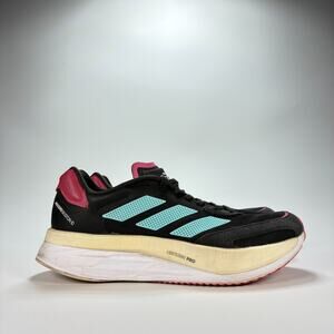 Adidas Adizero Boston 10 Lightstrike Pro Black Running Shoes Women's Size 8.5